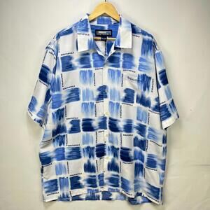 Vintage Southpole Y2K Button-Up Short Sleeve Shirt XL Skater